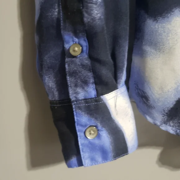 Calvin Klein Sheer relaxed Utility shirt size XS - Picture 3 of 8